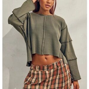 Urban Outfitters BDG Rory Spliced Thermal